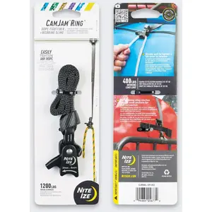 Mounting Strap with CamJam Buckle NITEIZE CamJam Ring 18 mm, black