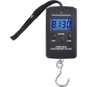 Luggage Scale Iso Trade Waga bagażowa LED – capacity 40 kg, LED display, compact handheld