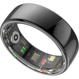 Smart Ring Pro by Powerton — size 9, sleep tracking, heart rate and stress monitoring, black