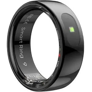 Smart Ring Pro by Powerton — smart ring, heart rate, SpO2, sleep tracking, activity monitoring, size 10, black