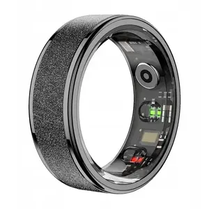 Smart ring No name R10 20 mm size 10 (black) — compact wearable with sensors