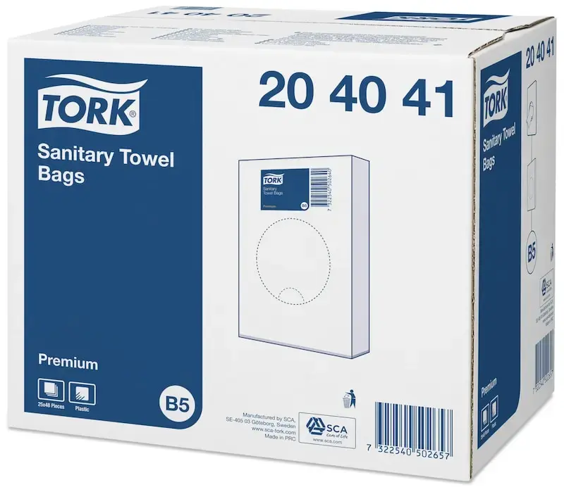 Atkritumu maisiņi Tork 204041 balti, 25 gab. Photo 2