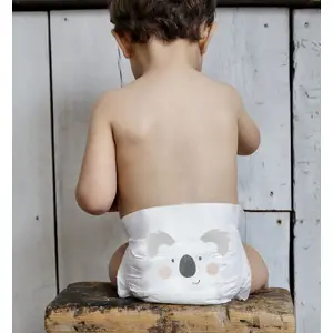 Одноразовые подгузники на липучках Kit and Kin KKS6NAPPIESDP Размер 6 (от 14 кг) — 104 шт.