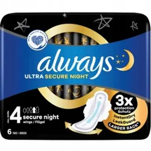 Higiēniskās paketes Always Ultra Day 2 Super no always — dienas ultratievas paketes