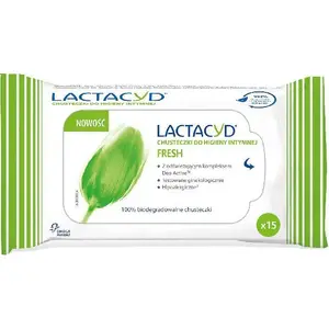 Intīmās higiēnas salvetes Lactacyd Fresh 15 gab. (1 iep.)