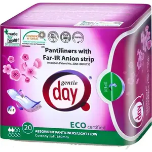 Гигиенические прокладки Gentle Day с анионовым полоском, 20 шт.