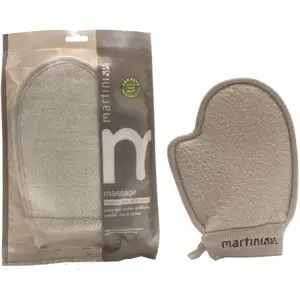 Exfoliating Glove and Sponge Set Springos 8004925404150 – cotton peeling glove with sponge