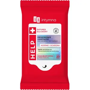 Увлажняющие салфетки для интимной гигиены Alkotest AA_Intymna Help, 20 шт.