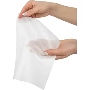 akuku Bamboo Hand Towels 18x25 cm, 100 pcs - disposable soft wipes