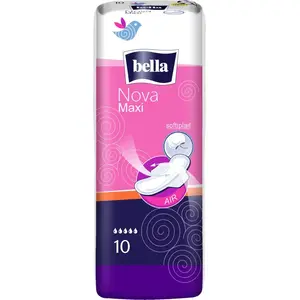 Прокладки Bella Nova Maxi, 10 шт — женская гигиена Bella, размер Maxi