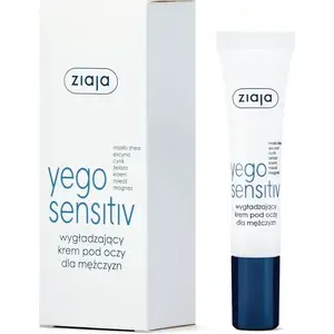 Eye cream for men Ziaja Yego Sensitiv 15 ml — smoothing eye cream