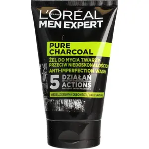 Facial Cleansing Gel L’Oreal Paris Men Expert Pure Charcoal 100 ml