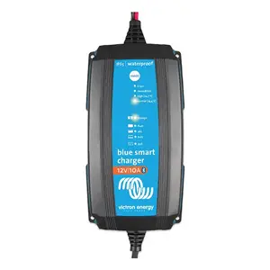 Battery Charger Victron Energy Blue Smart IP65 12 V 10 A, 230 V AC, Black/Blue