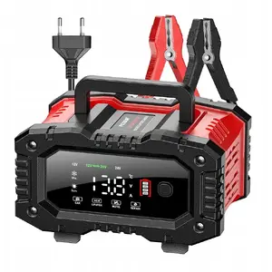 Зарядное устройство для аккумулятора AWTools EM PROSTOWNIK FOXSUR 12V & 24V 20A LCD