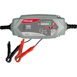 Proline преобразовательное зарядное устройство для аккумуляторов 12V 4A модель 46831 для свинцово-кислотных и обслуживающих зарядок