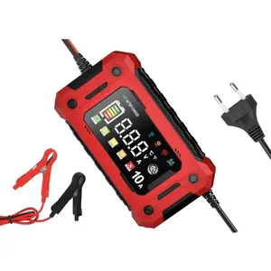 Car Battery Charger LTC Prostownik 10A 3.3–14.7V AGM GEL LiFePO4 with LCD