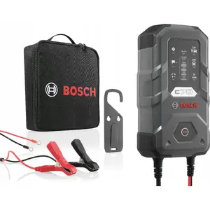 Зарядное устройство для автомобильного аккумулятора Bosch BC70 — портативное зарядное для 12 В