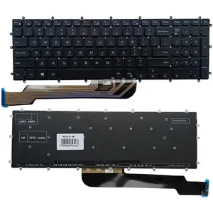 Laptop keyboard for Dell Inspiron 5570 5565 7566 7567 3579 with backlight, replacement