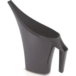 Watering can Prosperplast Coubi 2 L — plastic garden watering can, graphite color
