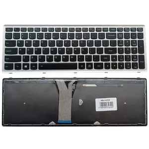 Клавиатура Lenovo Z510 с подсветкой, раскладка US, модель KB316229