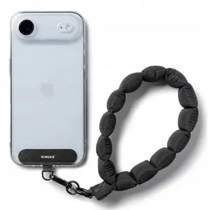 Hand Strap and Phone Holder Ringke Holder & Puffer — Calm Black