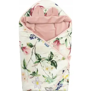 Autokrēsla pārvalks Sensillo Velvet XL Magnolia rozā — universāls aizsargpārvalks bērnu autokrēsliem
