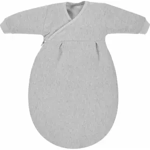Baby sleep sack inner layer Alvi Jersey cotton gray melange size 56 0.5 TOG