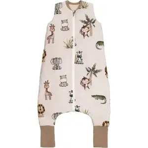 Sleepsack with legs Pulp Bamboo ZOO for child 2.5–5 years, insulated sleep bag