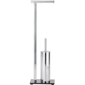 Toilet paper roll holder Wenko Lava 21 x 71 x 17 cm stainless steel silver