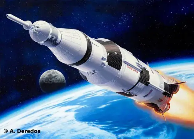 REVELL Apollo Saturn V raķetes modelis 1:144 Photo 2