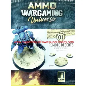 Akrila krāsu komplekts VALLEJO Ammo Wargaming Universe 01 — Remote Deserts