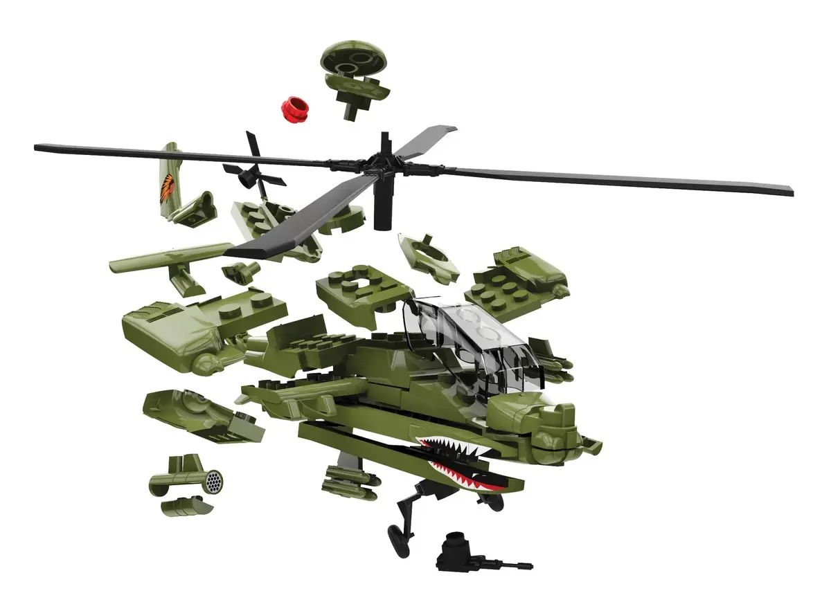 Сборная модель вертолёта Airfix Apache Photo 7