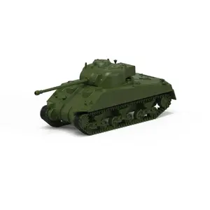 Tanka modelis Airfix Sherman Firefly komplekts montāžai 1:72, garums 110 mm, platums 36 mm