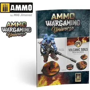 Krāsu komplekts VALLEJO Ammo Wargaming Universe 04 Volcanic Soils