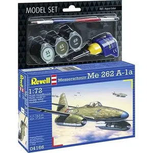 Modeļu komplekts REVELL Model Set Messerschmitt Me 262 A-1a