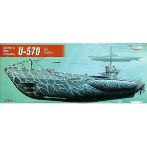 Сборная модель Mirage подводная лодка U-570 217568 — пластик, масштаб не указан