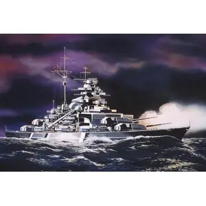 Сборная модель военно-морского корабля REVELL 5802 — масштаб 1:1200, длина 200 мм