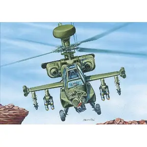 Штурмовой вертолёт Mirage WAH-64 модель 401638 (модель/сборная модель)