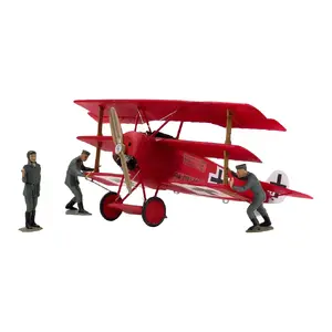 Fiksēta spārna modeļa komplekts REVELL Fokker Dr.I Richthofen, montāžas komplekts, mērogs 1:28, spārnu plats 26.2 cm