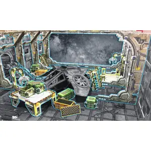 Battle Systems Ltd Arrival Bay tabletop scenery terrain set — BattleSystems modular gaming accessory