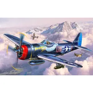 Сборная модель самолёта Olymp Aircraft P-47 M Thunderbolt 1:72, размах крыла 17,2 см