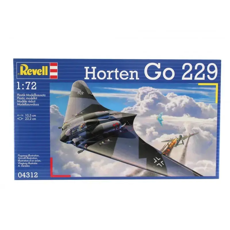 REVELL Horten Go 229 modelis 1:72 Photo 2