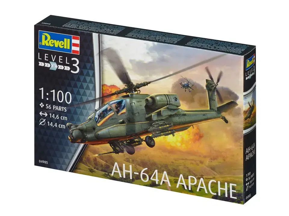 Модель вертолёта Cobi Revell AH-64A Apache 1:100 Photo 6