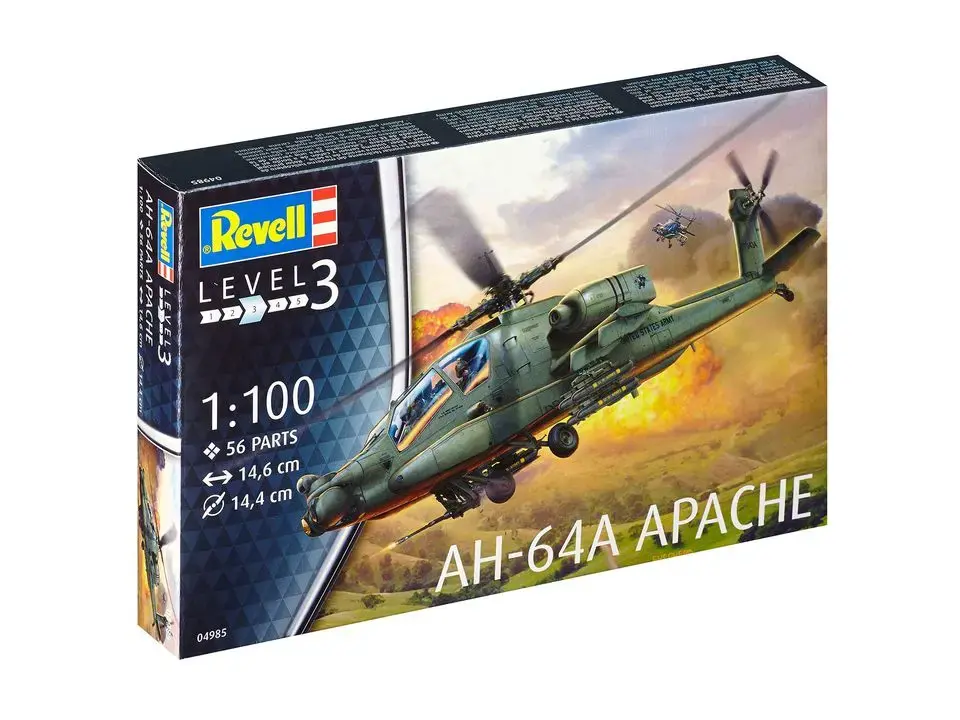 Модель вертолёта Cobi Revell AH-64A Apache 1:100 Photo 7
