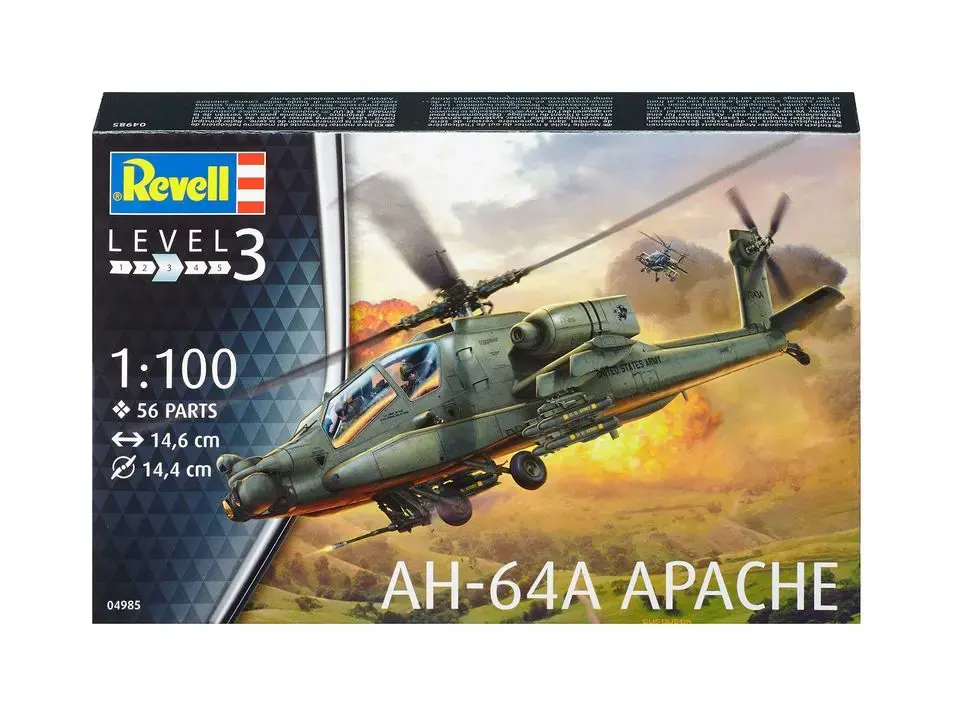 Модель вертолёта Cobi Revell AH-64A Apache 1:100 Photo 8
