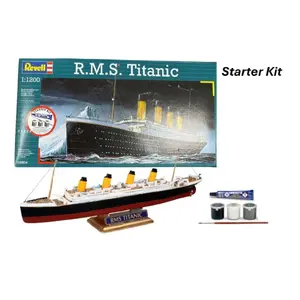 Plastmasas modeļa komplekts REVELL Starter Kit R.M.S. Titanic – iesācēju kuģa komplekts