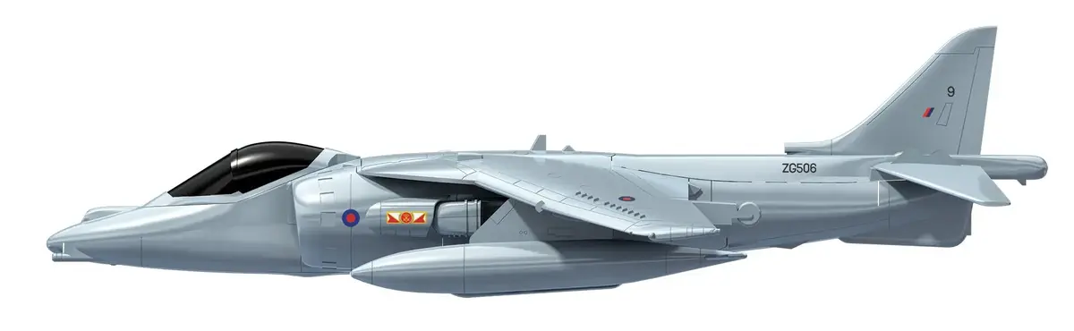 Airfix Harrier модель самолёта — сборочный набор Photo 4