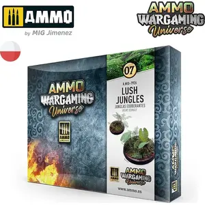 Набор красок VALLEJO Wargaming Universe 07 Lush Jungles — акриловые краски для миниатюр