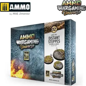 Krāsu komplekts VALLEJO Ammo Wargaming Universe 02 — Distant Steppes (2019012)