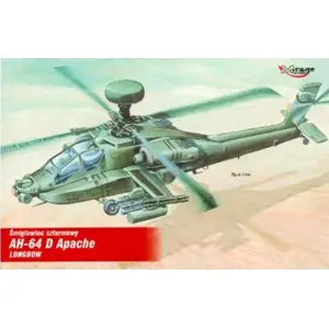 Штурмовой вертолёт Mirage AH-64D Apache LONGBOW модель 401640 (модель/коллекционная)